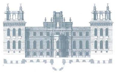 Дворец Бленхейм. Оксфорд (1705-1724 гг.) 