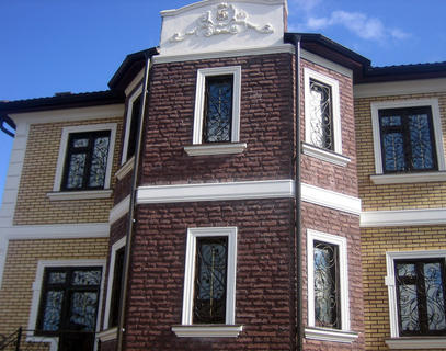 Фасадный декор из стеклофибробетона