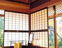 Фрагмент интерьера традиционного японского дома