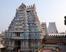 Невероятные гопурамы храма Ранганатхасвами Тируччираппалли