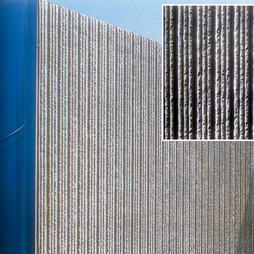 Декоративный бетонный забор с фактурой тимен