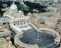 Площадь Св. Петра в Риме