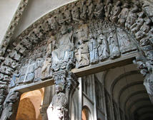 Скульптура собора Сантьяго-де-Компостела