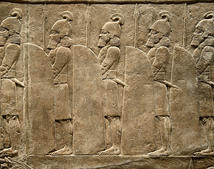 Воины ассирийского царя Ашшурбанипала.