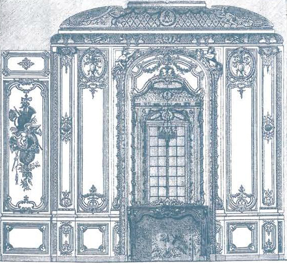 Декор салона. Версаль
