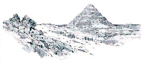 Самой ранней считается ступенчатая пирамида в Саккаре