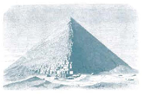 Великая пирамида Хеопса достигает почти 147 метров в высоту и занимает 5,2 гектара площади