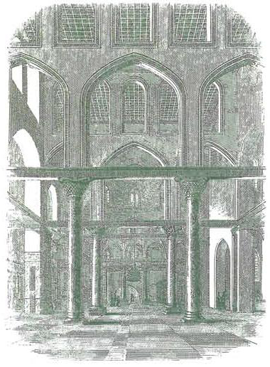 Стрельчатые арки. Мечеть Акса