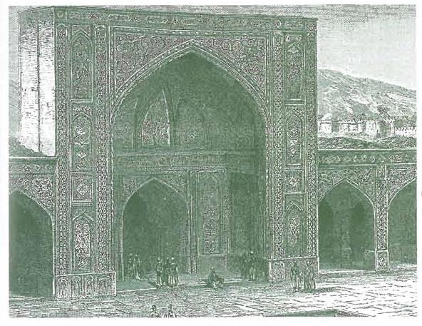 Соборная мечеть Шираз. Персия (1750-1779 гг.)