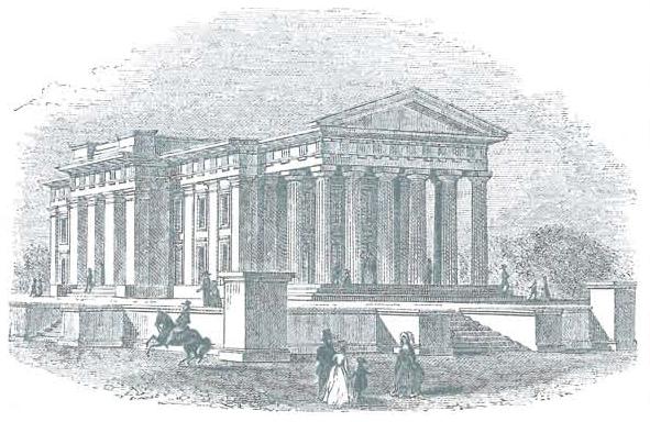 Фасад усадьбы в Гемпшире (1804-1809 гг.)