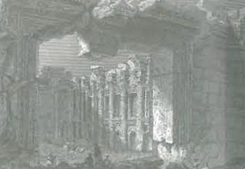 Декор интерьера храма Вакха