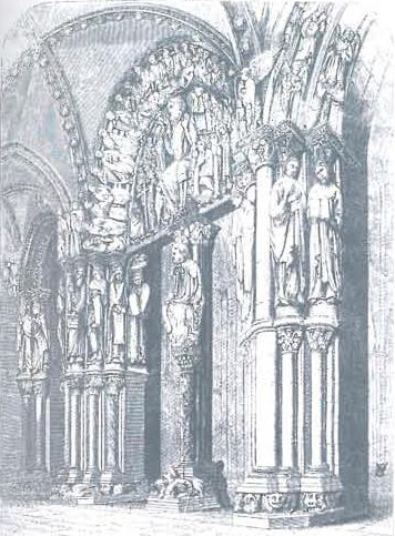 Скульптура собора Сантьяго-де-Компостела