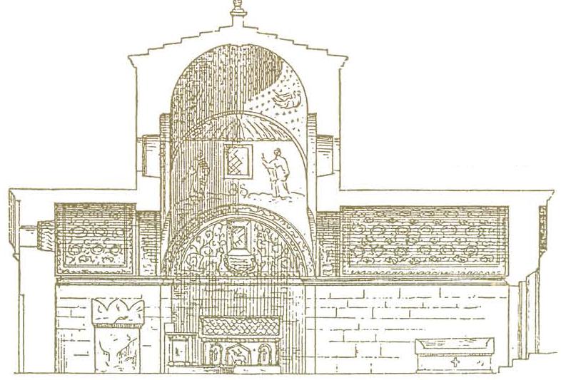 Интерьер мавзолея Галлы Плацидии. Равенна